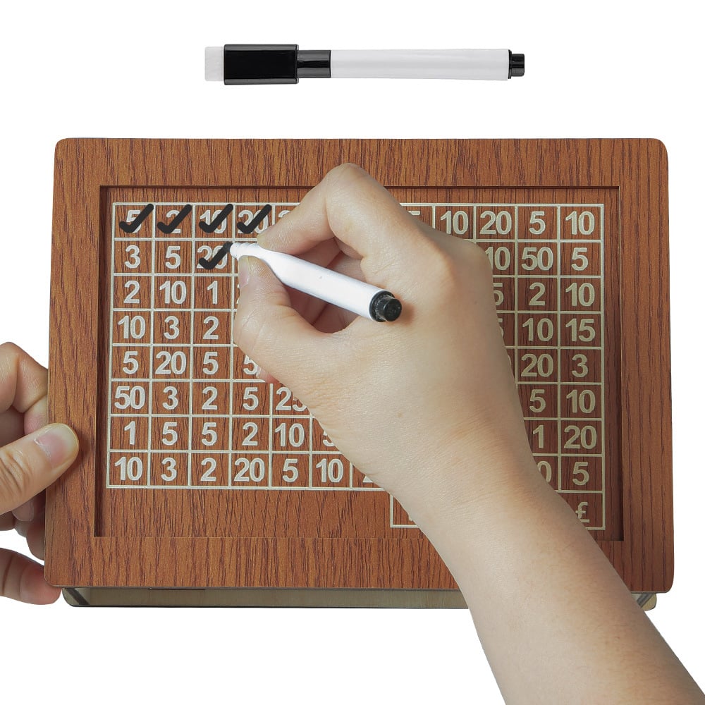 🎁 Heißer Verkauf 49 % Rabatt 🔥 Programm zum Auffüllen Ihrer Brieftasche – Geldkassette aus Holz