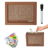 🎁 Heißer Verkauf 49 % Rabatt 🔥 Programm zum Auffüllen Ihrer Brieftasche – Geldkassette aus Holz