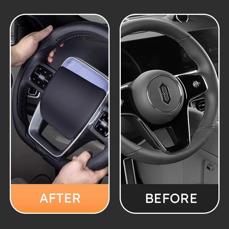 Ultradünne Lenkradhülle Universal – Rutschfest & Luxuriös für Jedes Auto