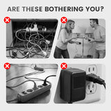 🎉 Neujahrsgeschenk – 50% RABATT!🔌 Intelligente Steckdosenleiste mit USB &amp; Nachtlicht – Vielseitig &amp; Sicher!