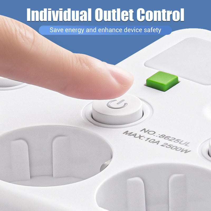 🎉 Neujahrsgeschenk – 50% Rabatt! 🔌 Intelligente Steckerleiste mit USB & Nachtlicht – Vielseitig & Sicher!