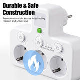 🎉 Neujahrsgeschenk – 50% RABATT!🔌 Intelligente Steckdosenleiste mit USB &amp; Nachtlicht – Vielseitig &amp; Sicher!