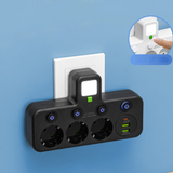 🎉 Neujahrsgeschenk – 50% RABATT!🔌 Intelligente Steckdosenleiste mit USB &amp; Nachtlicht – Vielseitig &amp; Sicher!