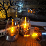 Pack Solar-Teelichter für den Außenbereich, flammenlos, flackernd, IP65 wasserdicht, Tischlampe, LED-Kerzen mit Dämmerungssensor für Laternen, Garten, Camping, Partys, Wohnraumdekoration, warme Farbe
