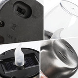 Pack Solar-Teelichter für den Außenbereich, flammenlos, flackernd, IP65 wasserdicht, Tischlampe, LED-Kerzen mit Dämmerungssensor für Laternen, Garten, Camping, Partys, Wohnraumdekoration, warme Farbe