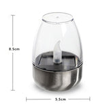 Pack Solar-Teelichter für den Außenbereich, flammenlos, flackernd, IP65 wasserdicht, Tischlampe, LED-Kerzen mit Dämmerungssensor für Laternen, Garten, Camping, Partys, Wohnraumdekoration, warme Farbe