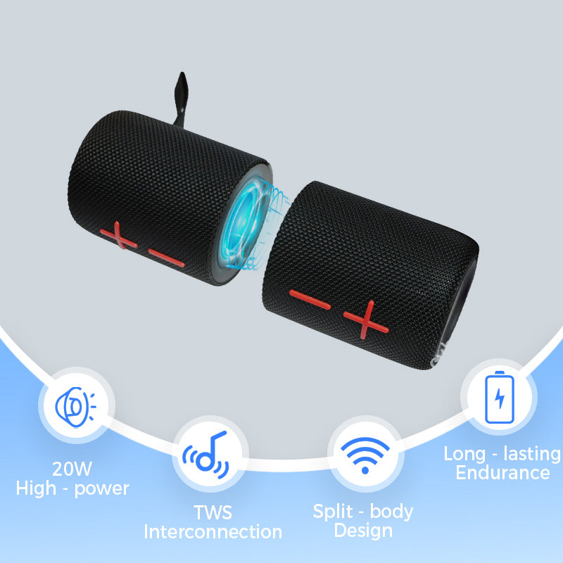 ⏳Begrenzte Zeit 50% Rabatt💥2-in-1 magnetischer, teilbarer Bluetooth-Lautsprecher