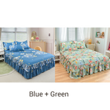 📢📢70 % Rabatt!! ⏰ 3-teiliges Rüschen-Bettrock-Set 🛏️