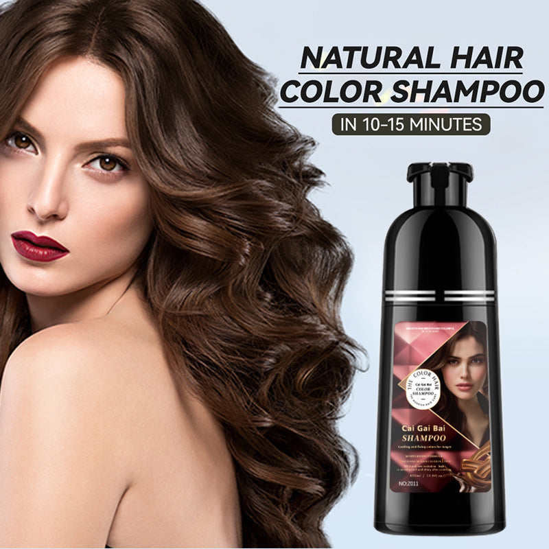 🍎 JETZT 50 % RABATT!✨ Sofortige Haarfärbeshampoo mit Kräuterextrakten für Männer & Frauen