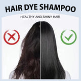 🍎 JETZT 50 % RABATT!✨ Sofortige Haarfärbeshampoo mit Kräuterextrakten für Männer & Frauen
