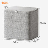 📢 50 % de réduction ! Boîte de Rangement Extra-Large avec Couvercle – 110L à 220L, Idéale pour Couettes, Vêtements & Jouets ! 🛏️🧺✨