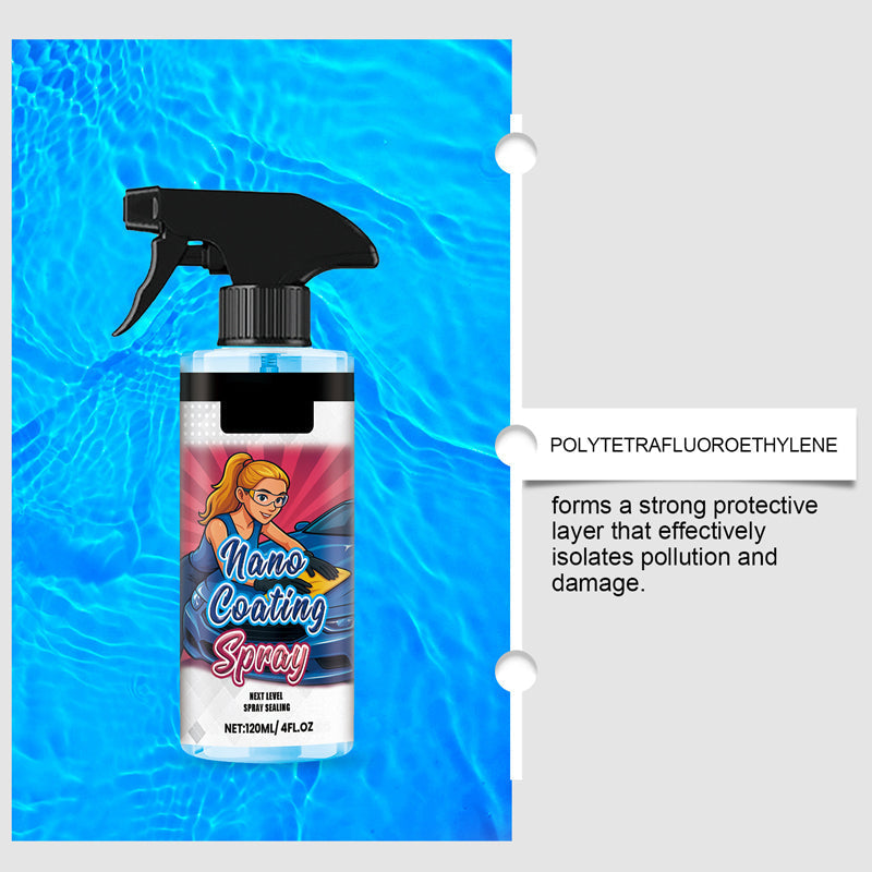 🚗 KAUF 2, ERHALTE 1 GRATIS! ✨ Autopolitur-Spray + Mikrofasertuch – Stellt Glanz wieder her & schützt den Lack in Minuten, kratzfeste Formel ☀️🧽