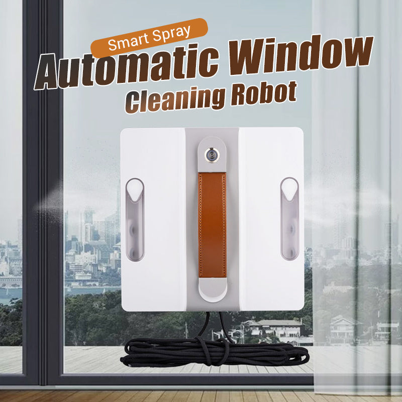 🤖 Automatischer Fensterreinigungsroboter – Mit Smart Spray für mühelose Sauberkeit