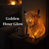 🔥🎁 Neuerscheinung 50% RABATT 💥🐮 Die gemütliche Highland-Stimmung: Hochlandrinder-Lampe