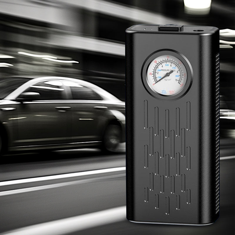 Kabelloser tragbarer Hand-Reifenfüller für Autos✨✨1s Inflation – Dual Motor Boosting, Universal-Luftpumpe für Autos, Elektrofahrzeuge, Motorräder, Fahrräder und Ballaufpumpen